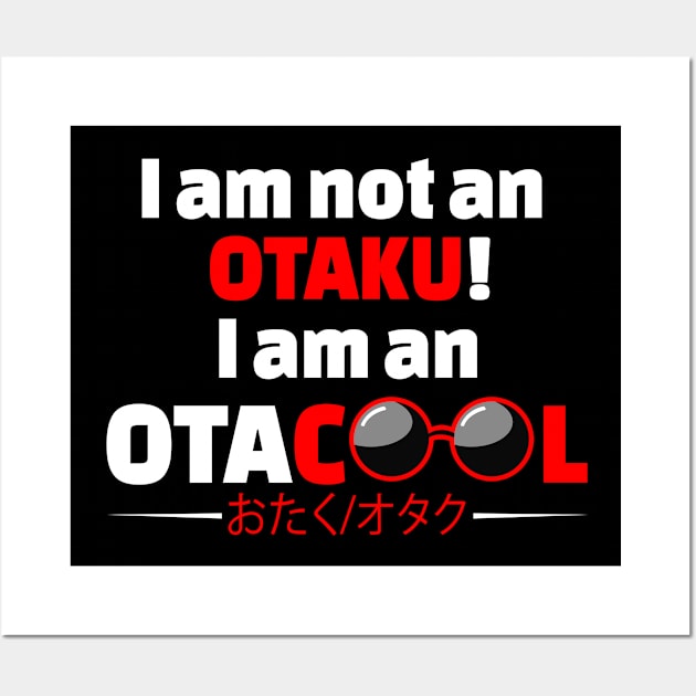 Otacool Otaku Anime Merchandise Japanese Cosplay Wall Art by Alex21